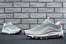 Кросівки Найк Nike Air Max 97 Silver Pink. ТОП Репліка ААА класу., фото 2