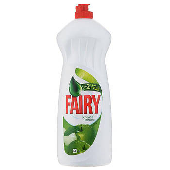 Миючий засіб для посуду 1л Fairy Зелене яблуко s.14139