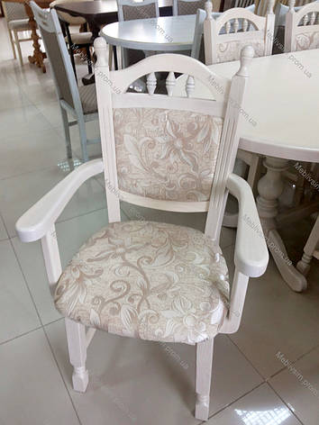 Стілець Бреда низька з підлокітниками GOOD WOOD Руськополянський Меблевий Комбінат Явір, фото 1