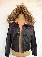NEW LOOK (48/ 50р) Куртка женская эко кожа