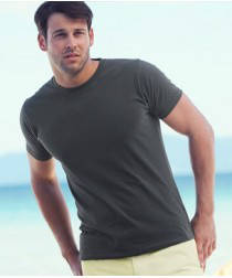 Чоловіча приталені футболка fruit of the loom 61-200-0