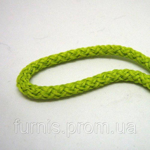 Шнур круглый ПЭ без наполнителя 5мм/100метров (салат) (ID#695858021 ...