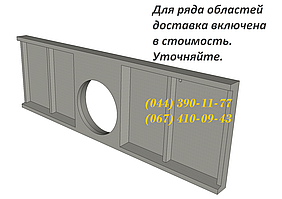ВП-10 (d = 1540мм) оголовки труб прохідні железобнтонные