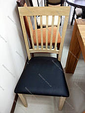Стілець обідній дерев'яний з оббивкою Райнес GOOD WOOD Руськополянський Меблевий Комбінат Явір, фото 3