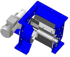 Шлюзові живильники (шлюзовий затвор) і бункери до циклонам