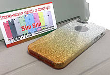Чохол для iPhone 5 5s se накладка на бампер протиударний glitter gradient, фото 4