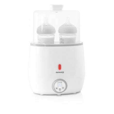 Підігрівач-стерилізатор на 2 пляшечки Miniland Baby Warmy Twin, фото 2