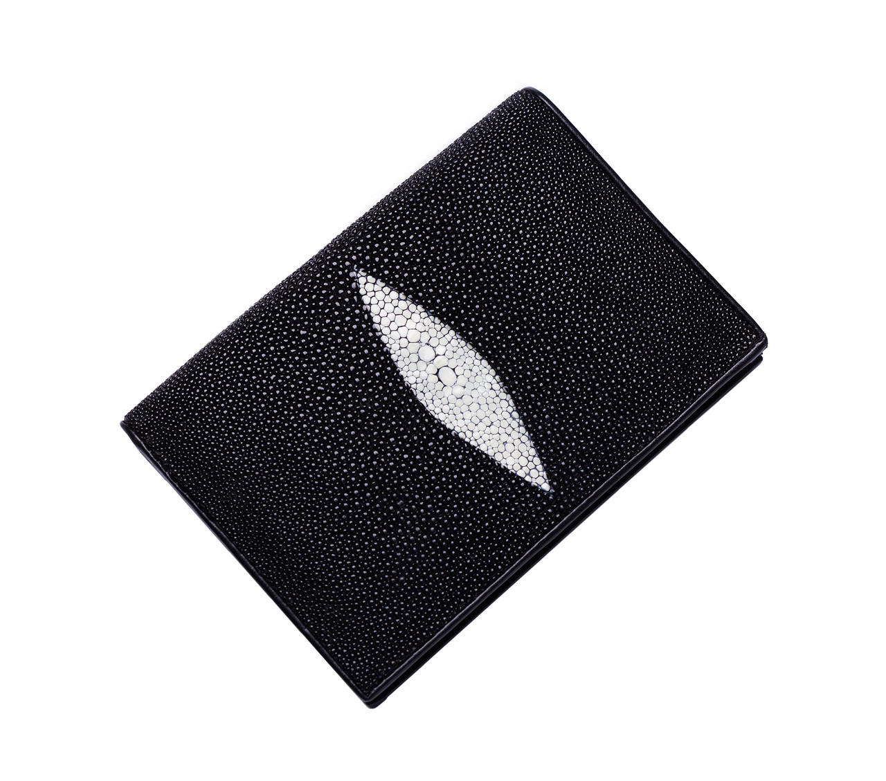 Обкладинка для паспорта Ekzotic Leather чорна (stp01)