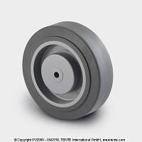 Колеса з термопластичної гуми PJP 100x35-8,3 GREY SUPRATECH, Ø 100 мм