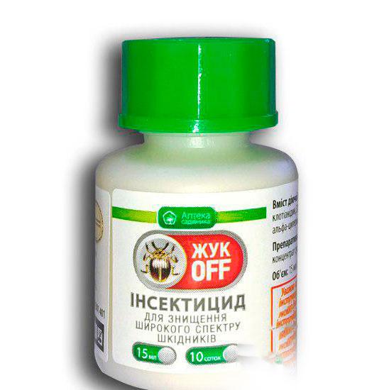 Инсектицид «Жук Офф» 15 мл (на 10 соток), оригинал
