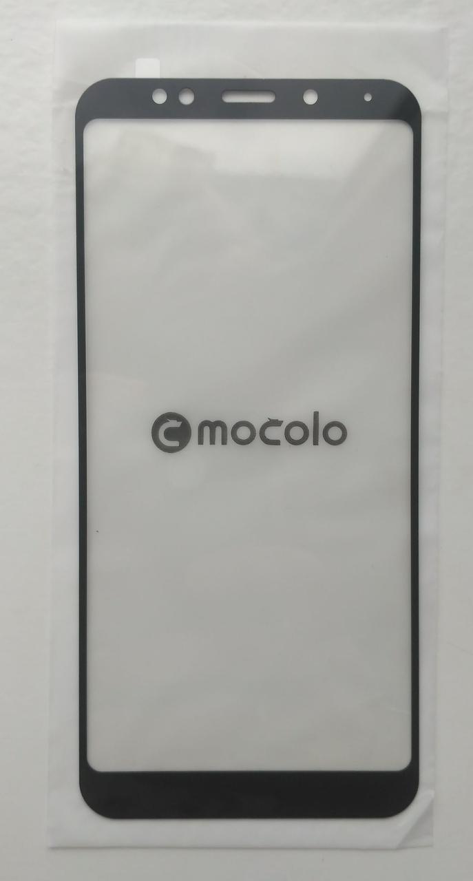 Скло Mocolo для Xiaomi Redmi 5+ Plus з чорною рамкою Чорний 1591P