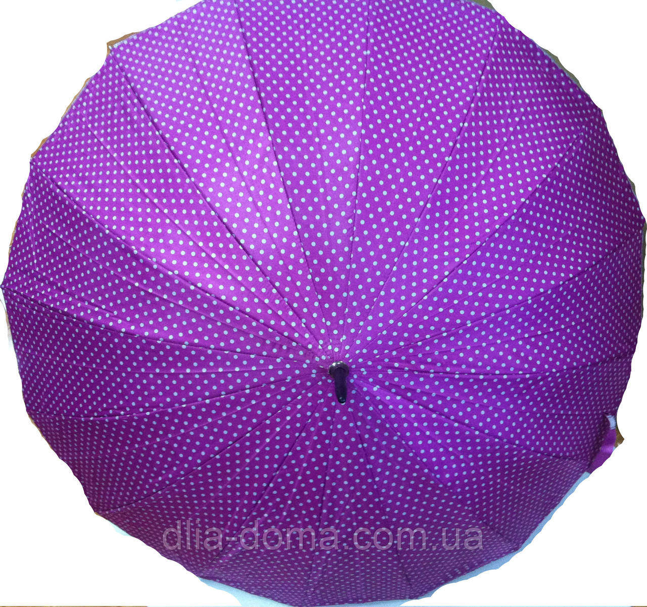 Зонты женские трость Универсал - фото 4 - id-p53453174