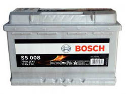 Акумулятор 77 BOSCH 6СТ-77А/год 780А Євро (S5008)