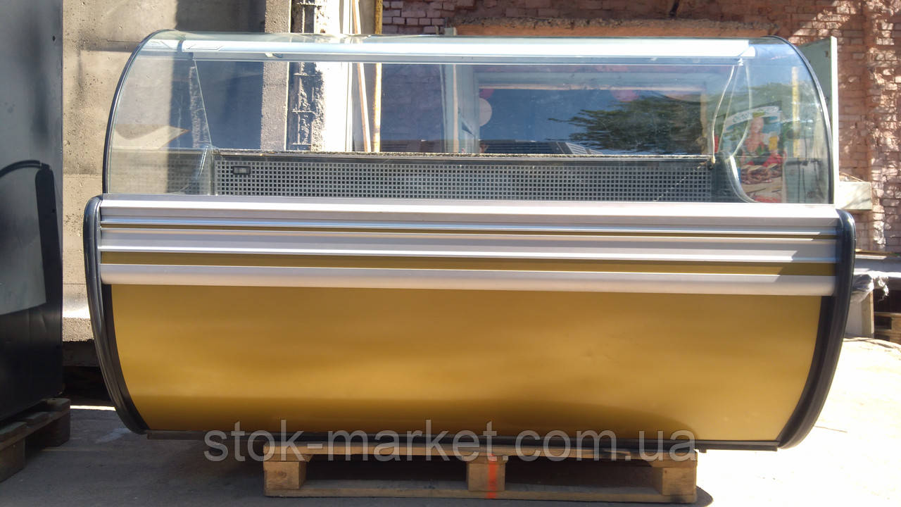 Холодильна вітрина Cold W 18 SGS б/у, холодильний приплив б у, гастрономічна вітрина холодильна б у , фото 1