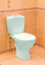 Компакт Cersanit KORAL 17/206 бічний підвод із кришкою поліпропілен К010, фото 1