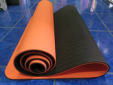 Килимок для йоги та фітнесу Yoga mat (6 мм), фото 2