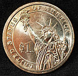 Монета США 1 долар 2007 р. 2-й президент Джон Адамс, фото 3