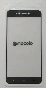 Захисне скло Mocolo для Xiaomi Redmi Note 5a з рамкою Чорний 1197P