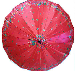 Парасольки жіночі тростина Рожевий