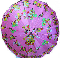 Зонты женские трость Розовый