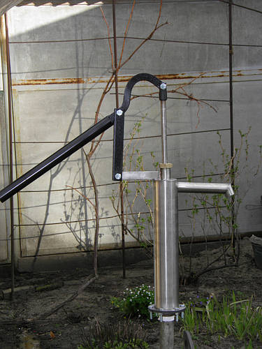 Ручной насос для скважины. Ручной водяной насос колонка. Пищевая ...