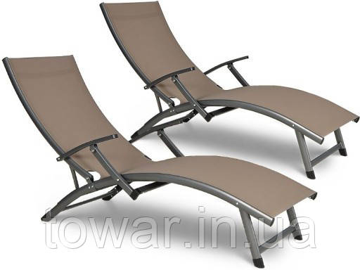 Шезлонг садовий RELAX комп 2 шт.