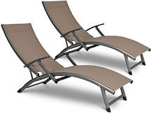 Шезлонг садовий RELAX комп 2 шт.