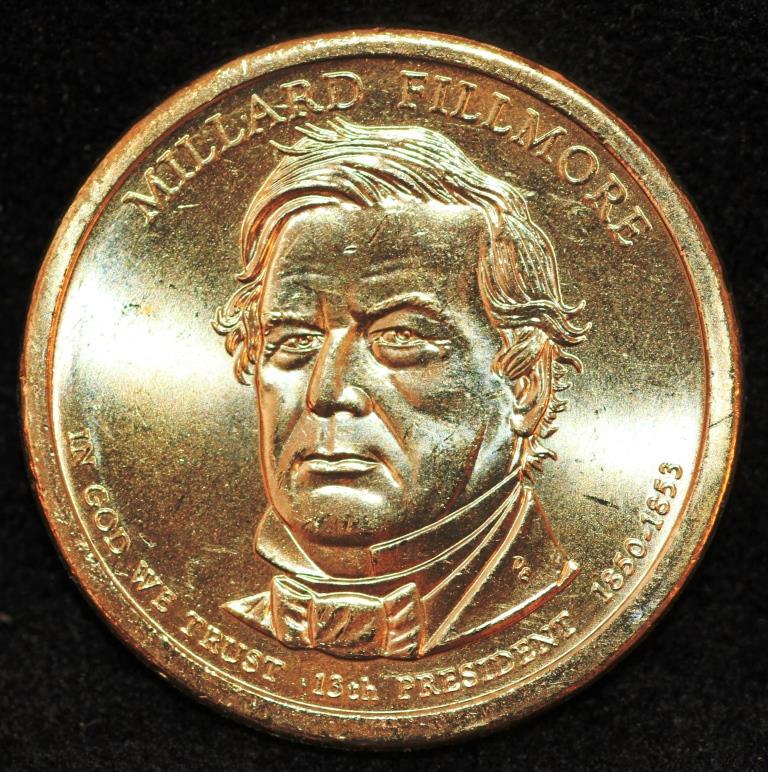 Монета США 1 долар 2010 р. Мілард Філмор -13