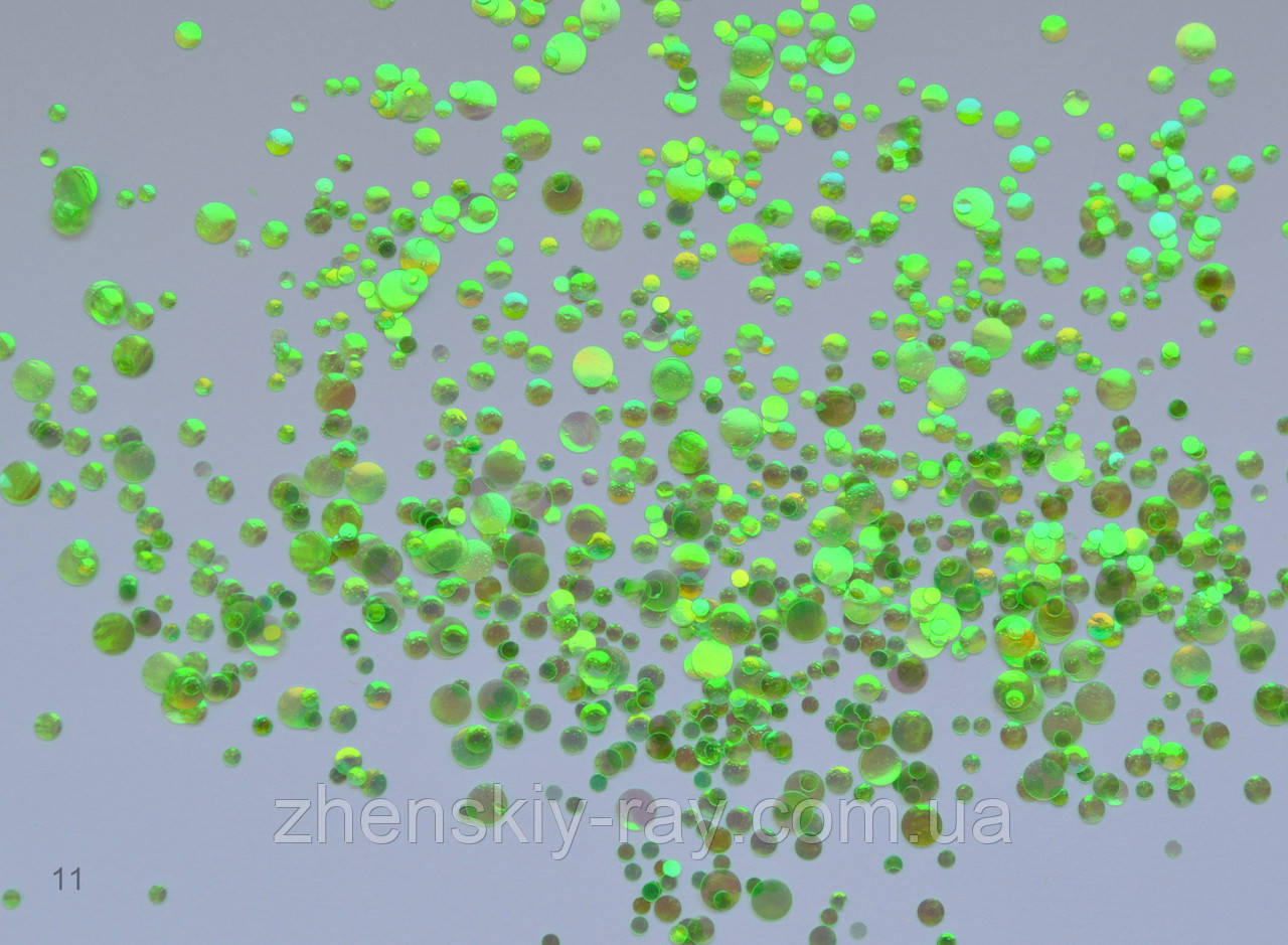 Каміфубіки для нігтів прозорі голографічні