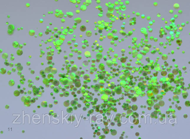 Каміфубіки для нігтів прозорі голографічні, фото 1