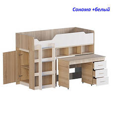 Ліжко-гірка "Горище-2" з викатним столом, фото 2