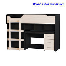 Ліжко-гірка "Горище-2" з викатним столом, фото 3