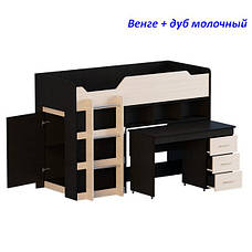 Ліжко-гірка "Горище-2" з викатним столом, фото 2