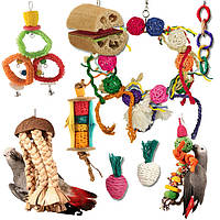 Іграшки для папуги