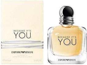 Giorgio Armani Emporio Armani Because It's You парфумована вода 100 ml. (Джорджіо Армані Бекос Ітс Ю), фото 2