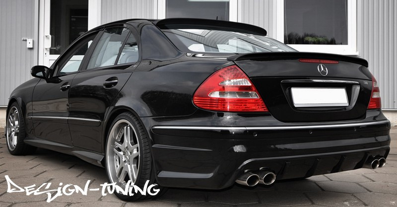 Бленда козирок, накладка на заднє скло Mercedes W211