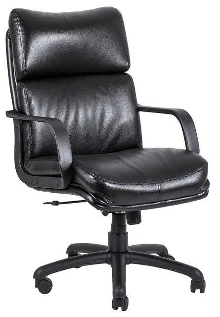 Офісне крісло Richman Дакота чорне пластик для персоналу
