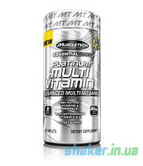 Комплекс вітамінів MuscleTech Platinum Multi Vitamin (90 капс) маскултеч платинум