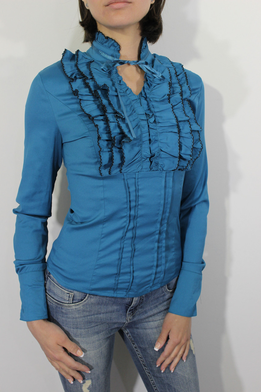 Сорочка жіноча 1141 бірюза XXXL