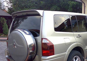 Спойлер козирок тюнінг Mitsubishi Pajero Wagon 3