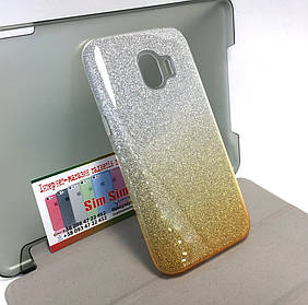 Чохол для Samsung j2 2018, j250 накладка на бампер протиударний Remax glitter gradient