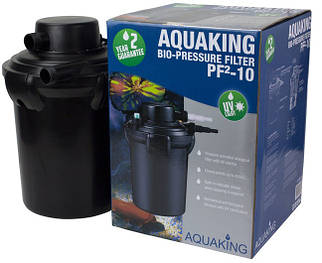 Напірний фільтр AquaKing PF2-10 ECO для ставка, водойми, каскаду, водоспаду 