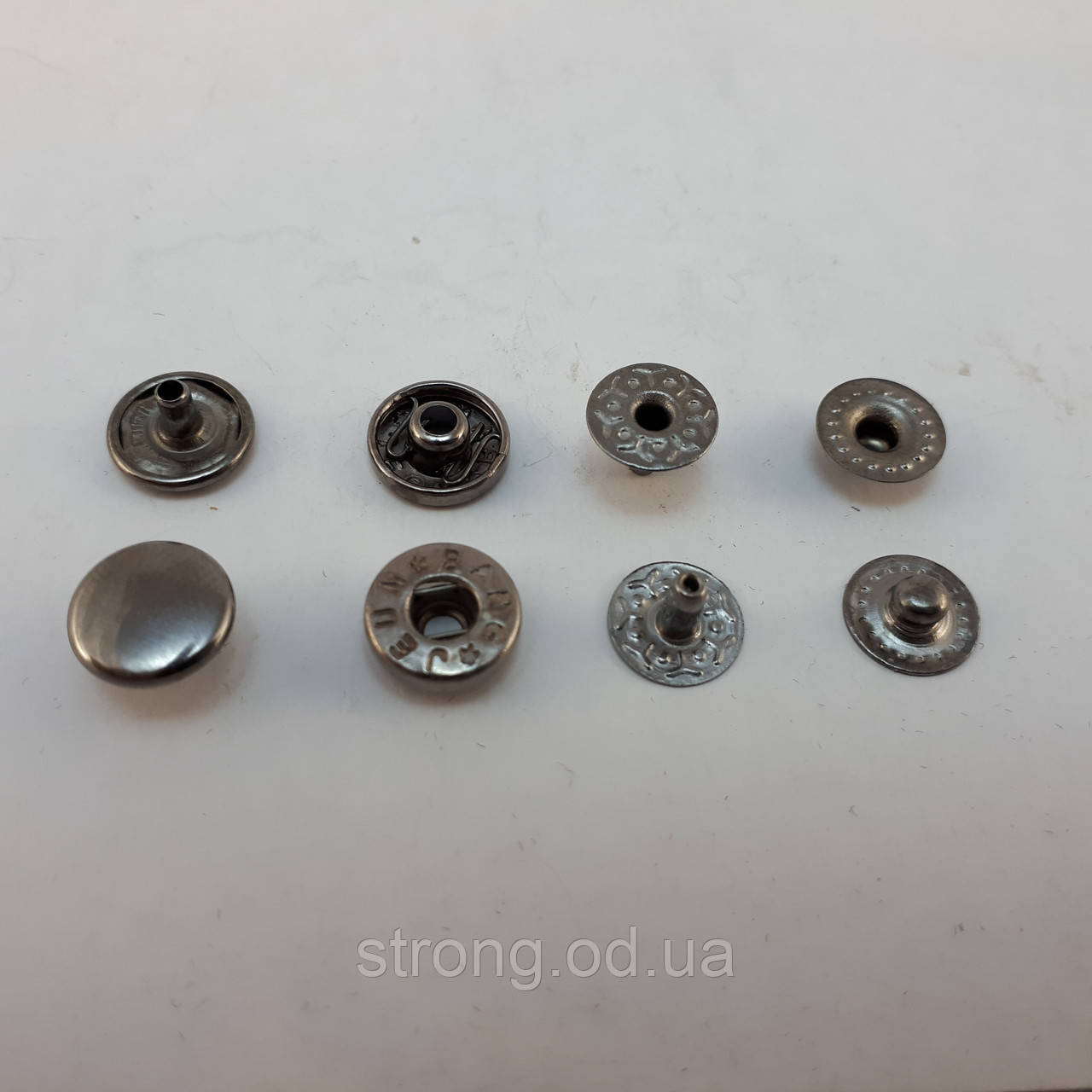 Кнопка Альфа 10 мм Блек Нікель VT-2 (720 шт.) STRONG