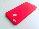 Силіконовий чохол Xiaomi redmi 4x матовий Червоний 1277P, фото 2
