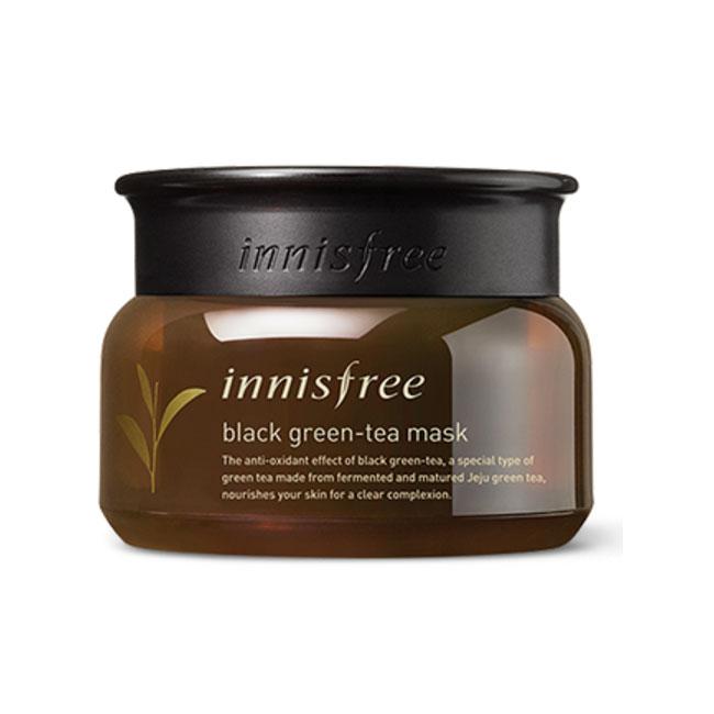 Innisfree Black Green-Tea Mask Маска з екстрактом чорного і зеленого чаю