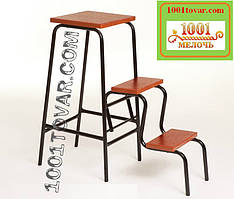 Табурет-стрем'янка складаний зі сталевим каркасом
