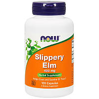 Slippery Elm 400 mg NOW Foods 100 сaps