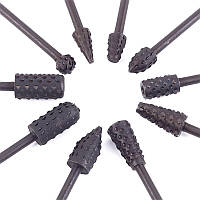 Шарошки по дереву 10 шт для гравера, бормашинки, ( Dremel ) .