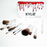 Профессиональные кисточки для макияжа Kylie Professional Brush Set 12 штук