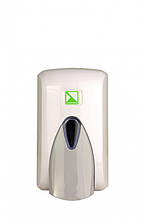 Диспенсер для рідкого мила з резервуаром, 500 мл (білий)